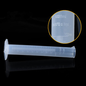 HAIJU LAB многофункциональный прозрачный пластиковый шестиугольный цилиндр 10 мл-1000 мл для лабораторий 10 мл 25 мл 50 мл 100 мл - Product Image 4