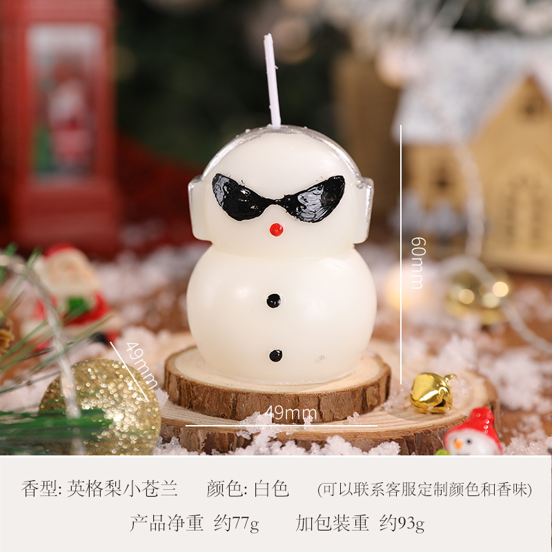 Rock snowman