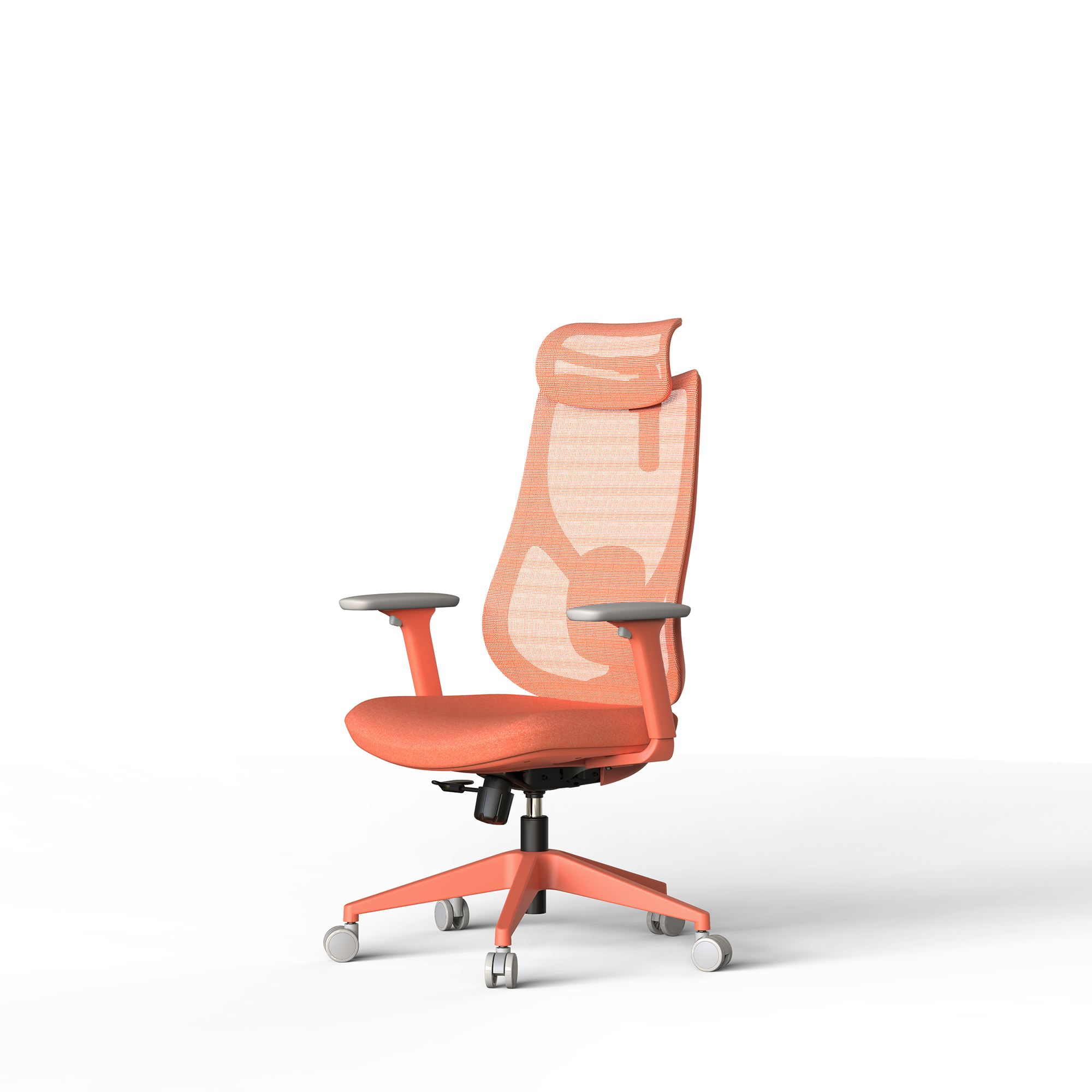 Orange & Grey