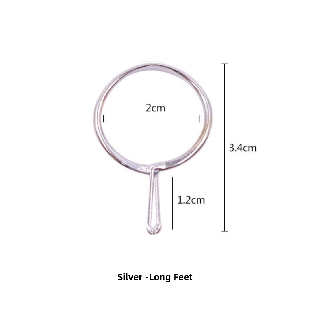 Argent - Pieds longs
