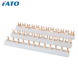 FATO Pin-<strong>Type</strong> <strong>U</strong>-<strong>Type</strong> MCB Copper <strong>Busbar</strong> 1P 2P 3P <strong>4P</strong> Insulation Fire Prevention Wiring Bar Household And Factory Use - Product Image 6