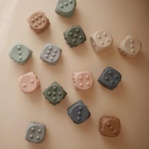Silicone <span class=keywords><strong>DICE</strong></span> Báo Chí đồ chơi, bé cảm giác chơi cho 10 + tháng - Product Image 6