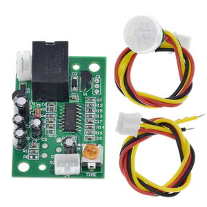 DC 12V PIR赤外線モジュール調整可能リレー出力人体センサー - Product Image 5