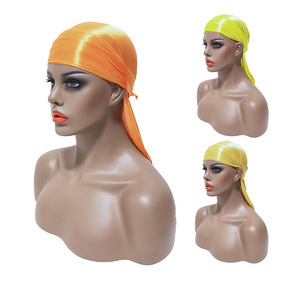 Gói durags mượt cho nam sóng, mũ sóng satin cho 360 540 720 wavers, quà tặng lý tưởng cho Ngày của Cha (Màu Đen) - Product Image 4