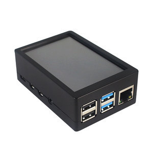 Raspberry Pi 4 case display da 3.5 pollici con ventola di raffreddamento raspberry pi touch screen raspberry pi 3 modello b display screen case