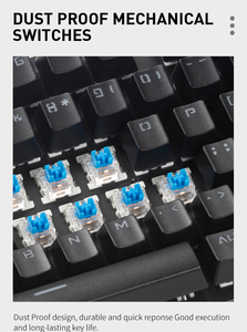 LED Backlit Wired Customized <strong>Computer</strong> Gaming Mechanical <strong>Keyboard</strong> - Product Image 5