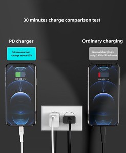 NiLike USB Type C Wall Charger and Data Cable 20W PD Fast Charging Mobile Phone Power Adapter for iPhone <strong>Apple</strong> - Product Image 5