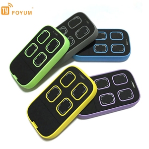 Foyum Rolling Code Multifrecuencia 303MHz -868MHz Escaneo automático 4 botones Duplicador de control remoto para puerta de garaje
