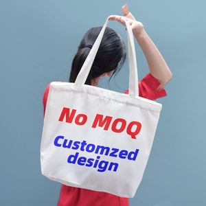 OEM chất lượng cao Nhà sản xuất bán chạy nhất Dây Kéo Túi Tote Túi mua sắm miễn phí Mẫu & Thả tàu tùy chỉnh sử dụng hàng ngày Túi xử lý - Product Image 4