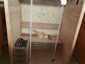 Boa qualidade de madeira tradicional sala de sauna a vapor sauna seca