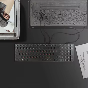 Thay Thế Máy Tính Xách Tay Bàn Phím Cho <span class=keywords><strong>Samsung</strong></span> <span class=keywords><strong>Rf711</strong></span> Rf712 Rus Màu Đen Mà Không Có Khung Nhỏ Nhập Đèn Nền - Product Image 5