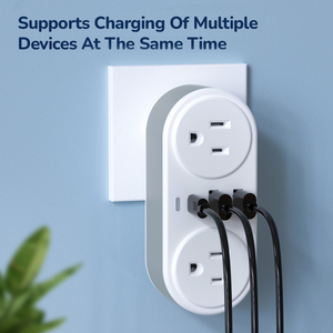 Venda quente tomadas duplas ac <span class=keywords><strong>USB</strong></span>-A + C 5 portas 10a max Europa soquete carregadores de viagem pc material à prova de fogo carregador de parede