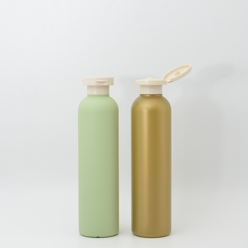 Bouteille en plastique de shampooing