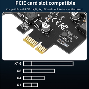 Scheda di espansione PClE a 5 porte USB3.2 + 19in D720201 D720210 controllo Master 5Gbps USB 3.2*5/19pin interfaccia per gli utenti di Computer - Product Image 5