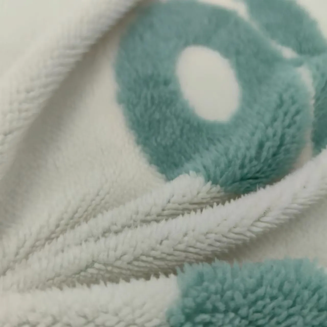 Sábana de poliéster Factory 100% Shannon Minky Lux Cuddle Material polar Sherpa Fabric