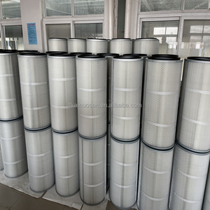 PTFE medya Toner filtre kartuşu toz toplayıcı yıkanabilir yuvarlak toz toplayıcı filtre kartuşu toz toplayıcı kartuş filtre - Product Image 4