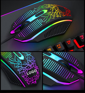 Alfombrilla de ratón y teclado Rgb para ordenador, conjunto de juegos 3 en 1 personalizado, Combo de almohadillas y alfombrilla - Product Image 5