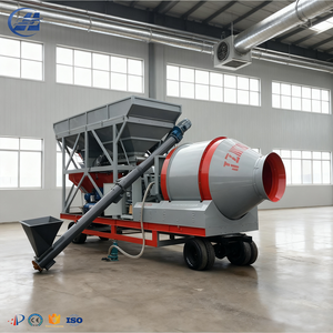 Hot bán jzm1000 trạm trộn bê tông Kinh Tế Trống Loại điện thoại di động dây chuyền sản xuất thực vật di động TRỘN BÊ TÔNG thực vật - Product Image 1