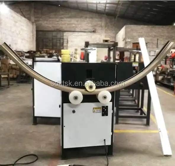 Precio directo de fábrica de aluminio arco forma máquina dobladora de perfil de aluminio