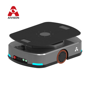 Robot móvil autónomo (AMR) Carretilla elevadora AGV con carga útil de 400kg-Automatización de manejo de materiales personalizable - Product Image 1
