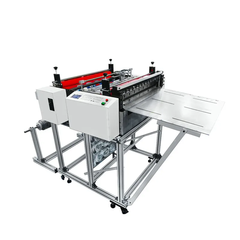 SIGO-HYD L1000 39 inch roll to sheet cutting machine sheet cutter for pvc , foil film , paper