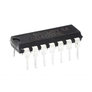 CD4011BE DIP14วงจรรวมสี่2-อินพุต NAND ลอจิกชิป IC CD4011 4011 CD4011BE - Product Image 1
