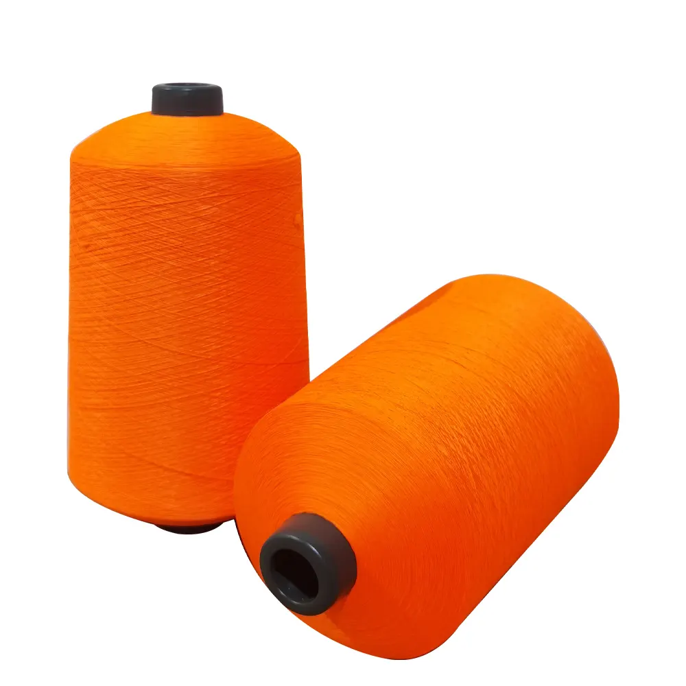 Üst satış 100% geri dönüşümlü yüksek streç Tape/96F Dope boyalı rejenere DTY Polyester iplik bant için
