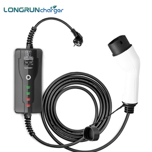 16A to 32A ayarlanabilir taşınabilir akıllı EV hızlı şarj elektrikli araç şarjı seviye 2 elektrikli araç şarjı - Product Image 1
