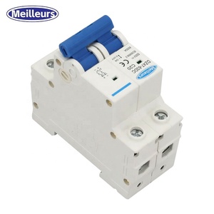 2P fotovoltaik DC mini devre kesici anahtarı 400V 6A 10A 16A 32A 40A 50A 63A CEand IEC ile hava anahtarı otomatik kısa DZ47-63 - Product Image 6