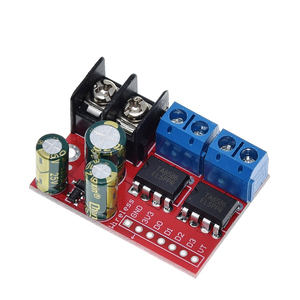 H ponte telecomando 5A 3V-14V doppio motore DC modulo di trasmissione tensione inversa PWM regolazione della velocità doppio Super L298N 5AD - Product Image 2