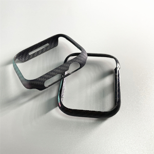 100% Real Pure Carbon Fiber Case for <strong>Apple</strong> Watch Series 5 Series 6 44mm Ultra-<strong>thin</strong> Anti-Fall Hard Cover for Iwatch Series7 45mm - Product Image 4
