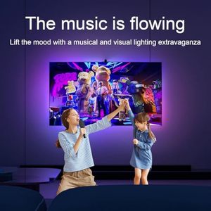 3.8 m5m RGB SMD5050 30LED USB Smart App Control telecomando cambio colore schermo sincronizzazione TV LED striscia di retroilluminazione - Product Image 4