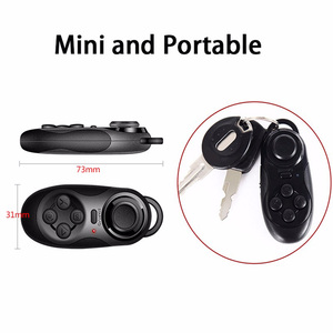 แว่นตา VR รีโมทคอนโทรลไร้สายบลูทูธ VR จอยสติ๊กเกมแพดเซลฟี่ชัตเตอร์ระยะไกล PC Joypad ตัวควบคุมเกมสีดํา - Product Image 3
