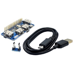 Ahududu Pi USB genişletme kartı HUB hub ahududu sıfır/sıfır W/3B +