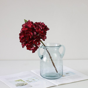 B0071 Hoa Cẩm Tú Cầu Mini Màu Mùa Thu Hoa Cẩm Tú Cầu Nhân Tạo Hoa Trang Trí Tường Đám Cưới Hoa Cẩm Tú Cầu Nhân Tạo Với Số Lượng Lớn - Product Image 5