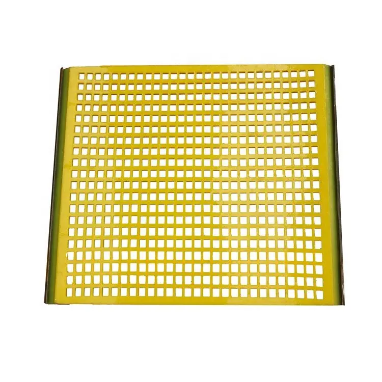 Mining Polyurethane Screen Mesh / PU fine screen mesh for Quarry Vibrating Shaker