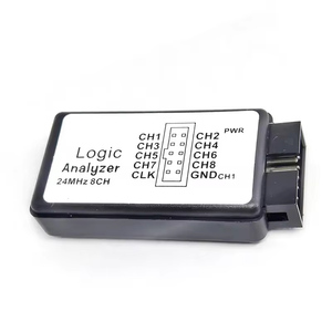ロジックアナライザーUSB 24M 8CHマイクロコントローラーARM FPGAデバッグツール24MHz 16MHz 12MHz 8MHz 4MHz 2MHz 8チャンネル - Product Image 5