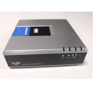 PAP2T VoIP 2พอร์ต FXS SIP ATA Linksys อะแดปเตอร์โทรศัพท์ SPA2102กับเราเตอร์ PAP2T SPA1001 SPA3102อุปกรณ์เสริม - Product Image 1