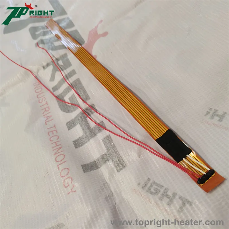 20*400mm 12v 36w specchio elettrico poliimmide kapton pellicola riscaldatore con adesivo