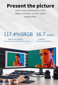 Monitor LCD per Computer senza cornice da 27 pollici IPS Desktop LED Monitor per Computer