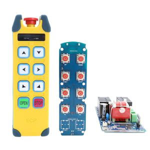10% il sistema di controllo remoto industriale wireless a 6 tasti a velocità singola per gru portuale - Product Image 1