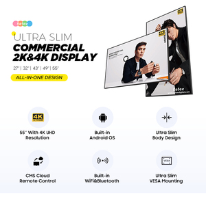 4Ke超薄海报横幅展示背光发光二极管灯箱标志广告添加 - Product Image 5