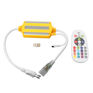 1500 Вт Водонепроницаемый светодиодный фонарь RGB контроллер управления 100 м RF 230 В RGB светодиодный контроллер IP65