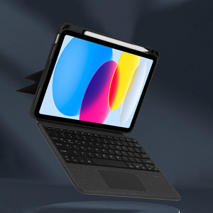 Estuche para teclado para iPad 10,2 Carcasa protectora de silicona suave mecánica con teclado táctil y ratón retroiluminado Nuevo producto - Product Image 2