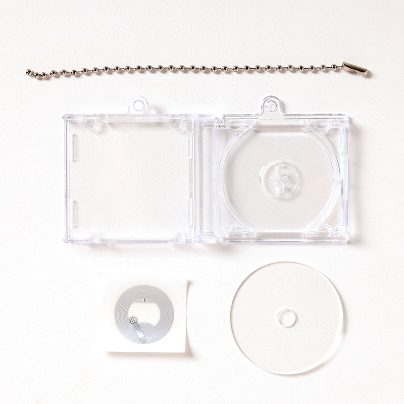 Blank CD Keychain