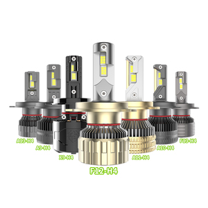 Yüksek lümen Economi 130W 10000lm 360 ° Car H4 araba için Led far 12V 24V H4 tarzı dinamik ışın deseni IP67 su geçirmez - Product Image 1