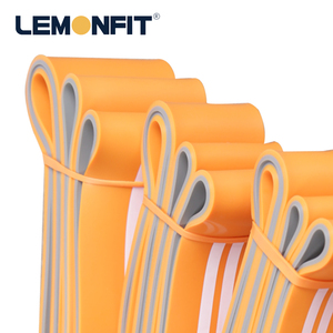 Alta elasticidade e resistência ao látex bandas definir bandas de exercício personalizáveis em várias cores com diferentes resistências
