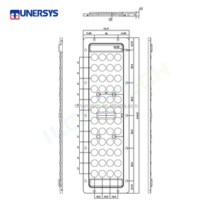 โมดูลไฟ LED 50W 64นิ้ว90องศาแบบโค้งและ SMD 3030 PCB โมดูล LED ไฟถนน DC 12V 24V 48V - Product Image 5