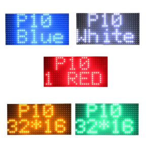 Impermeabile P10 Smd e DIP esterno modulo del pannello a LED colore singolo per la pubblicità segno e in esecuzione del testo schermo - Product Image 2
