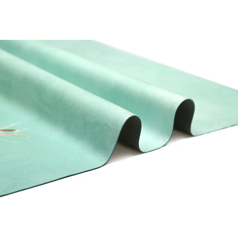 Hangzhou Pliable En Daim Chaud D'impression De Transfert De Chaleur Tapis de Sport Yoga Tapis De Gymnastique